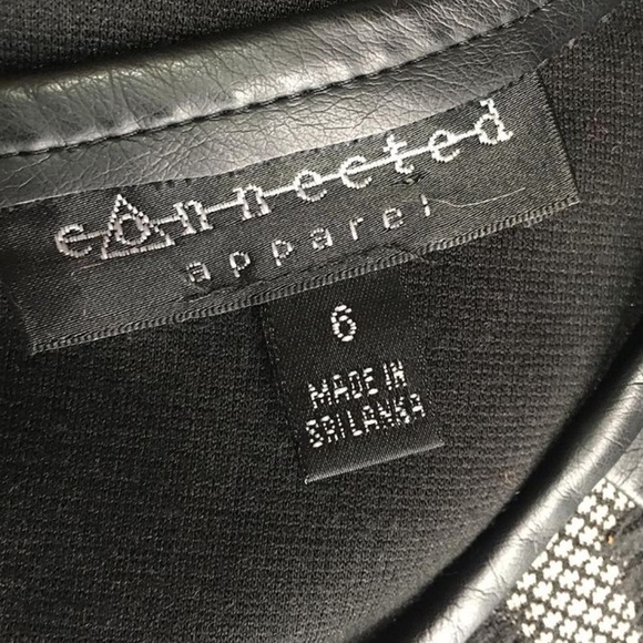 Connected Apparel Floral Lace Panels Dress Size 6 - Picture 9 of 10